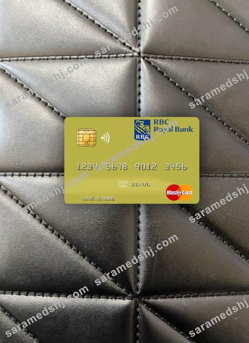Trinidad and Tobago RBC Royal Bank mastercard photolook front